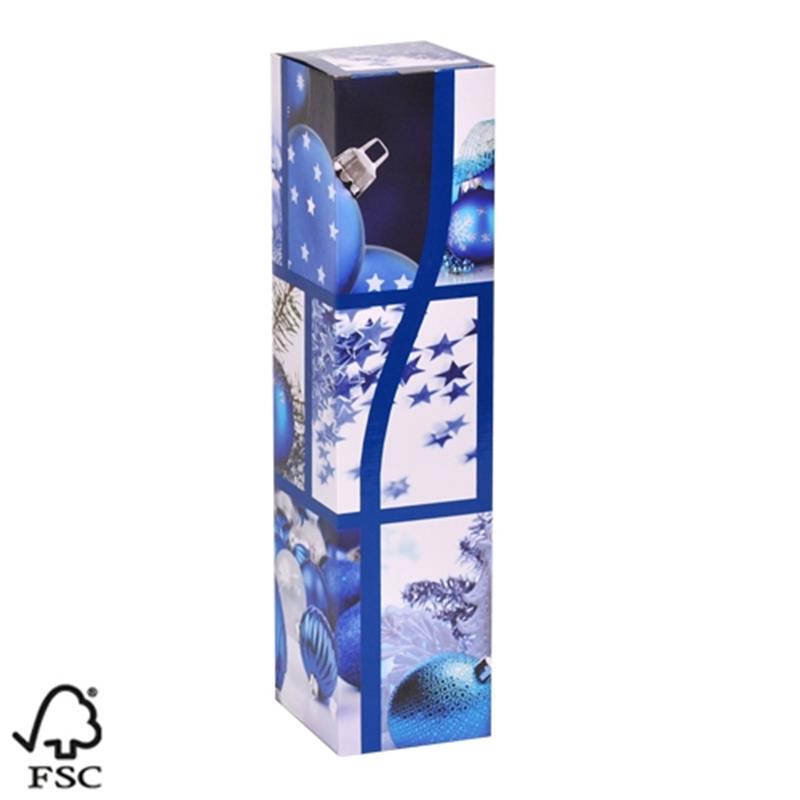 Verpakt in Kerstbal bl1 fles